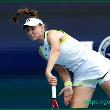 Rybakina Secures Miami Open Semifinal Spot After Triumph Over Pegula