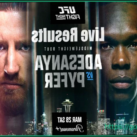 UFC Seattle: Adesanya vs. Pyfer – Live Results and Event Highlights