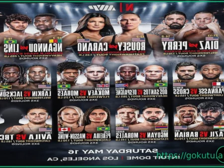 Upcoming MMA Fights: Key Bouts to Watch