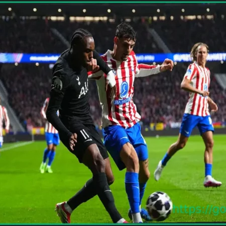 Atletico Madrid Secures Commanding 5-2 Victory Over Tottenham Hotspur in Champions League