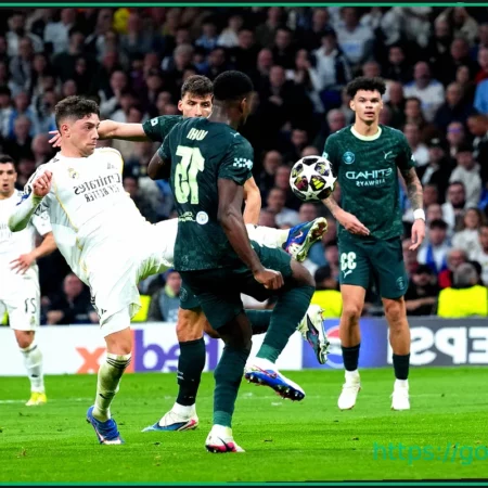 Real Madrid Dominates Manchester City with Valverde’s Hat-Trick in Champions League Clash