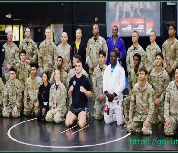 UFC Veteran Natan Levy Conducts Martial Arts Seminar for U.S. Troops at Fort Irwin