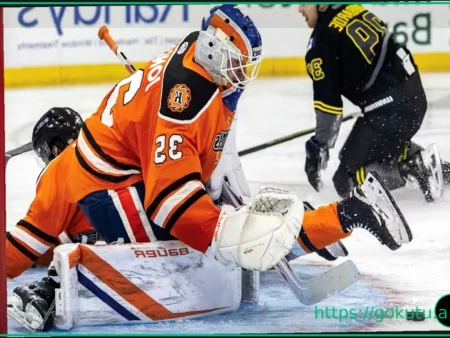 Yaniv Perets of the Reading Royals Named Warrior Hockey ECHL Goaltender of the Week