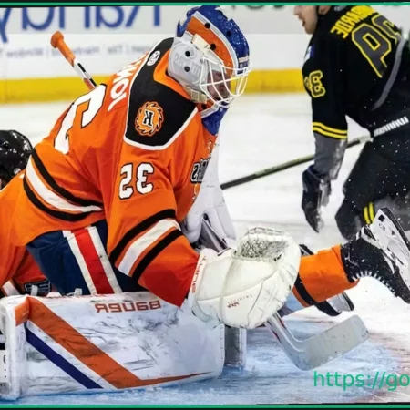 Yaniv Perets of the Reading Royals Named Warrior Hockey ECHL Goaltender of the Week