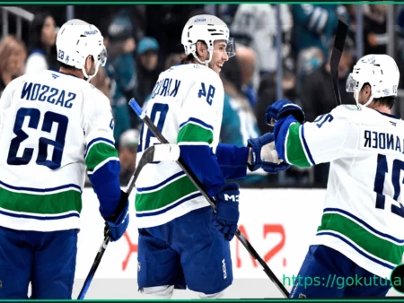 Canucks Win Thrilling Shootout Against Sharks