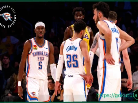 Oklahoma City Thunder Dominate Short-Handed Lakers