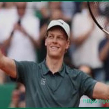 Синнер прошел Оже-Альяссима и сыграет со Зверевым в полуфинале Монте-Карло