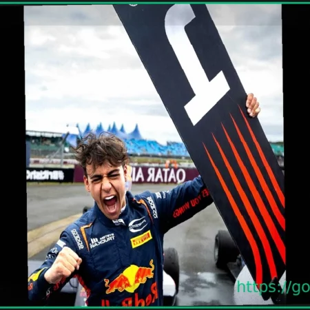 Arvid Lindblad Crashes Due to Aquaplaning During Pirelli Test in Suzuka