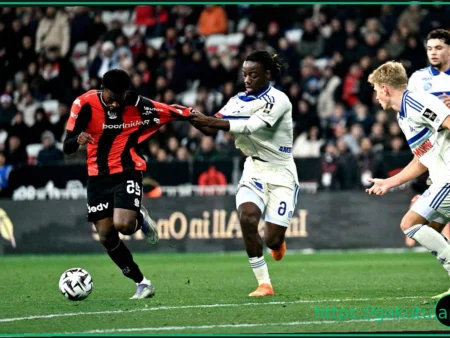 Strasbourg Extends Unbeaten Run to 10 Matches in Ligue 1 Amidst Star Striker’s Injury