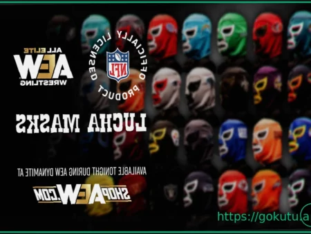 AEW NFL Lucha Masks: A Historic Collaboration