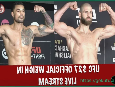 UFC 327 Weigh-In Results: Prochazka vs. Ulberg Main Event