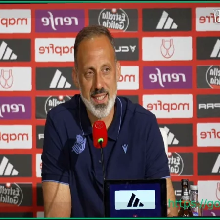 Real Sociedad Manager Pellegrino Matarazzo on Copa del Rey Final: “We’re very excited, we need to release tension in the right way”