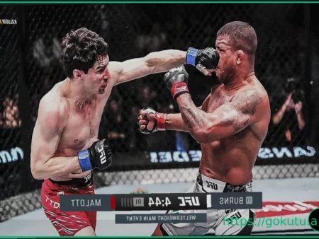 UFC Winnipeg Weigh-In Results: Burns vs. Malott