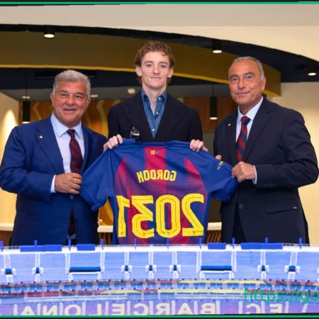Barcelona Announce Anthony Gordon Signing: “When I Was Three, I Thought I Would Play for Barca”