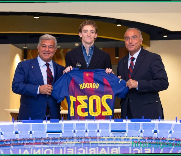 Barcelona Announce Anthony Gordon Signing: “When I Was Three, I Thought I Would Play for Barca”
