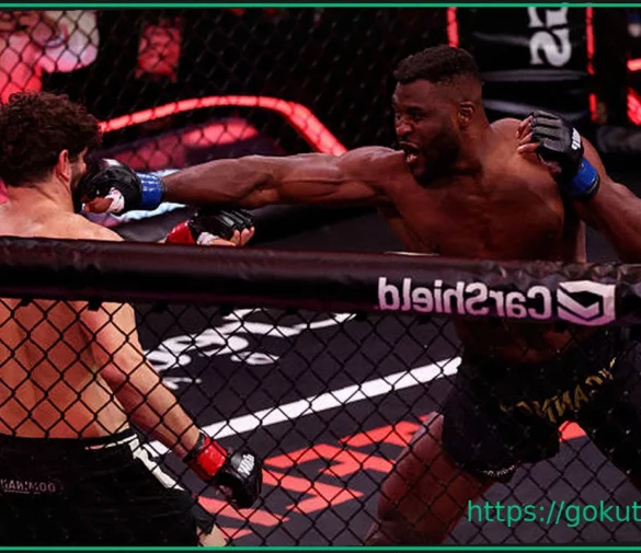 Francis Ngannou’s Power on Full Display with First-Round KO of Philipe Lins, MMA World Reacts