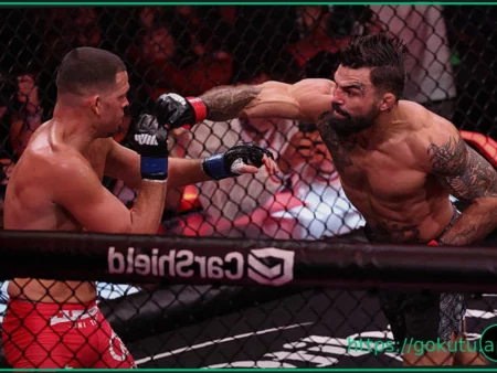 Nate Diaz Sustains Severe Cuts in Grueling Bout Against Mike Perry; MMA World Responds