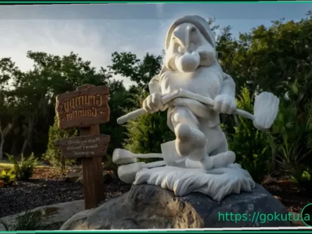 Grumpy Statue Inaugurated at Disney’s Magnolia Golf Course
