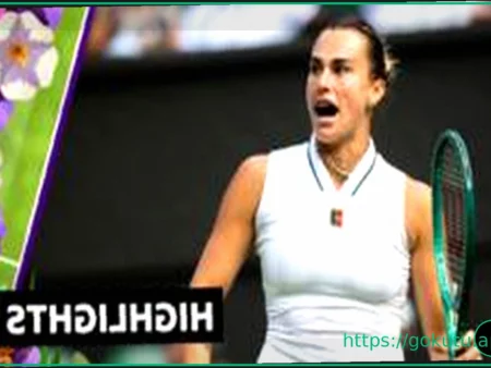Sabalenka Dominates Opening Round at Wimbledon